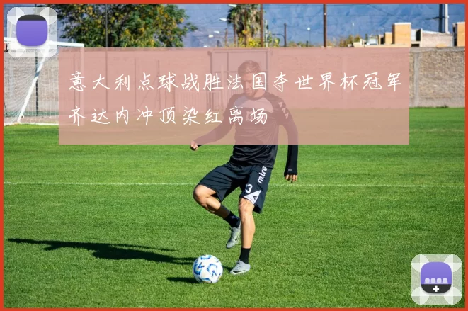 意大利点球战胜法国夺世界杯冠军齐达内冲顶染红离场