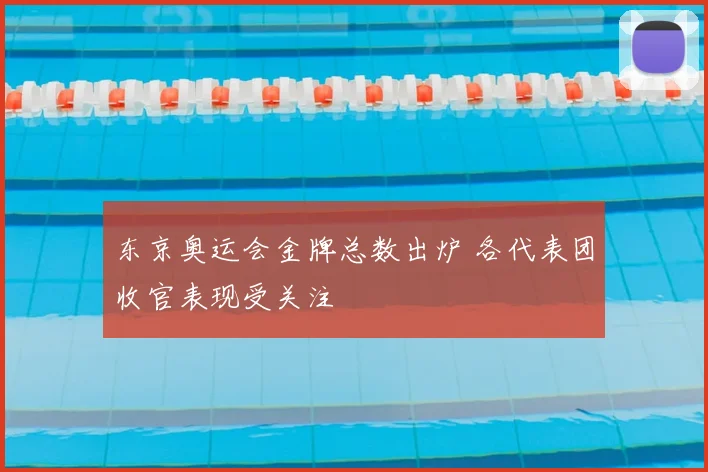 东京奥运会金牌总数出炉 各代表团收官表现受关注
